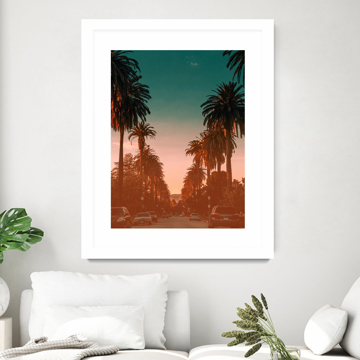 California Dreaming by Ben Angus on GIANT ART - orange photo illustration