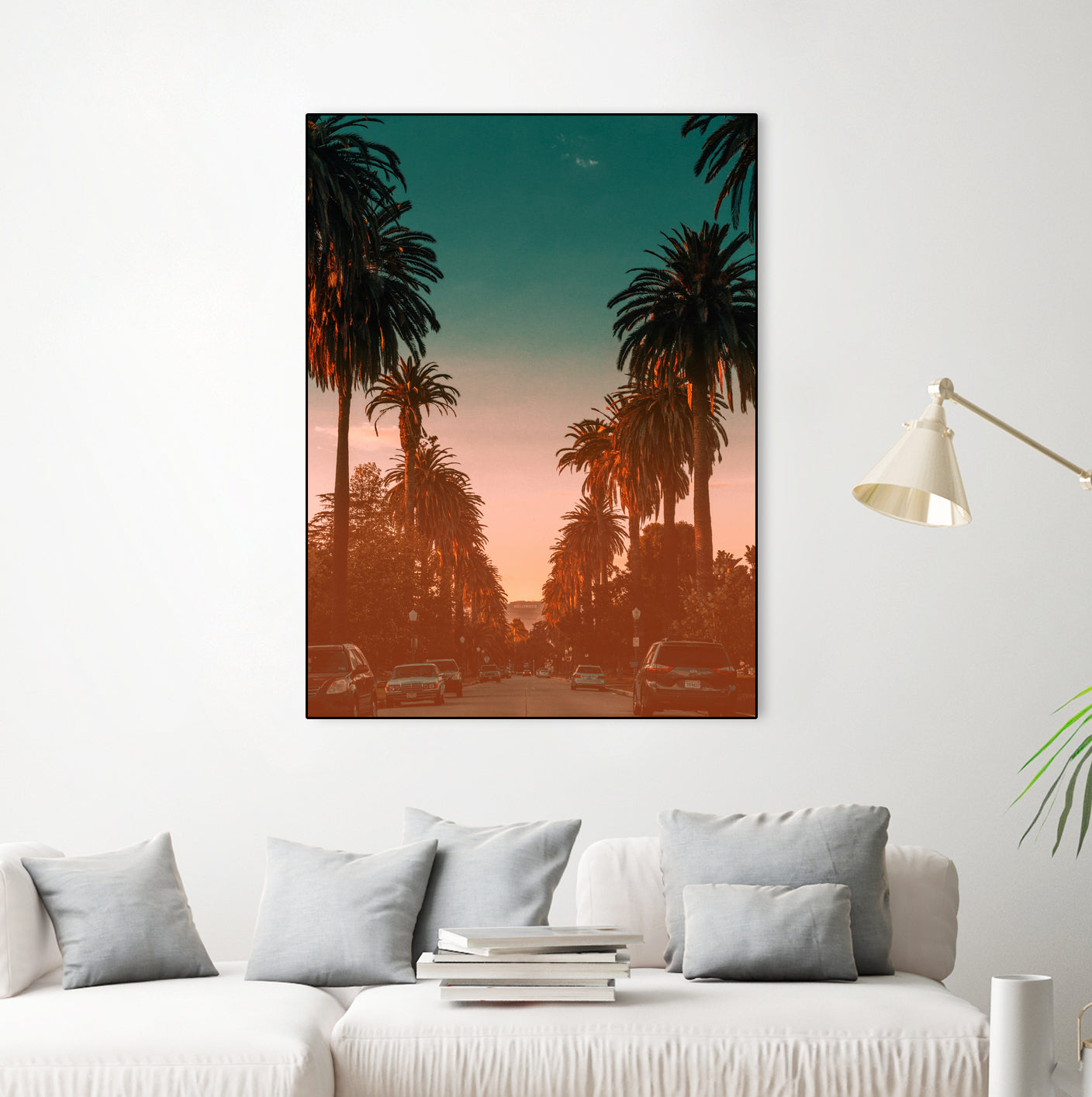 California Dreaming by Ben Angus on GIANT ART - orange photo illustration