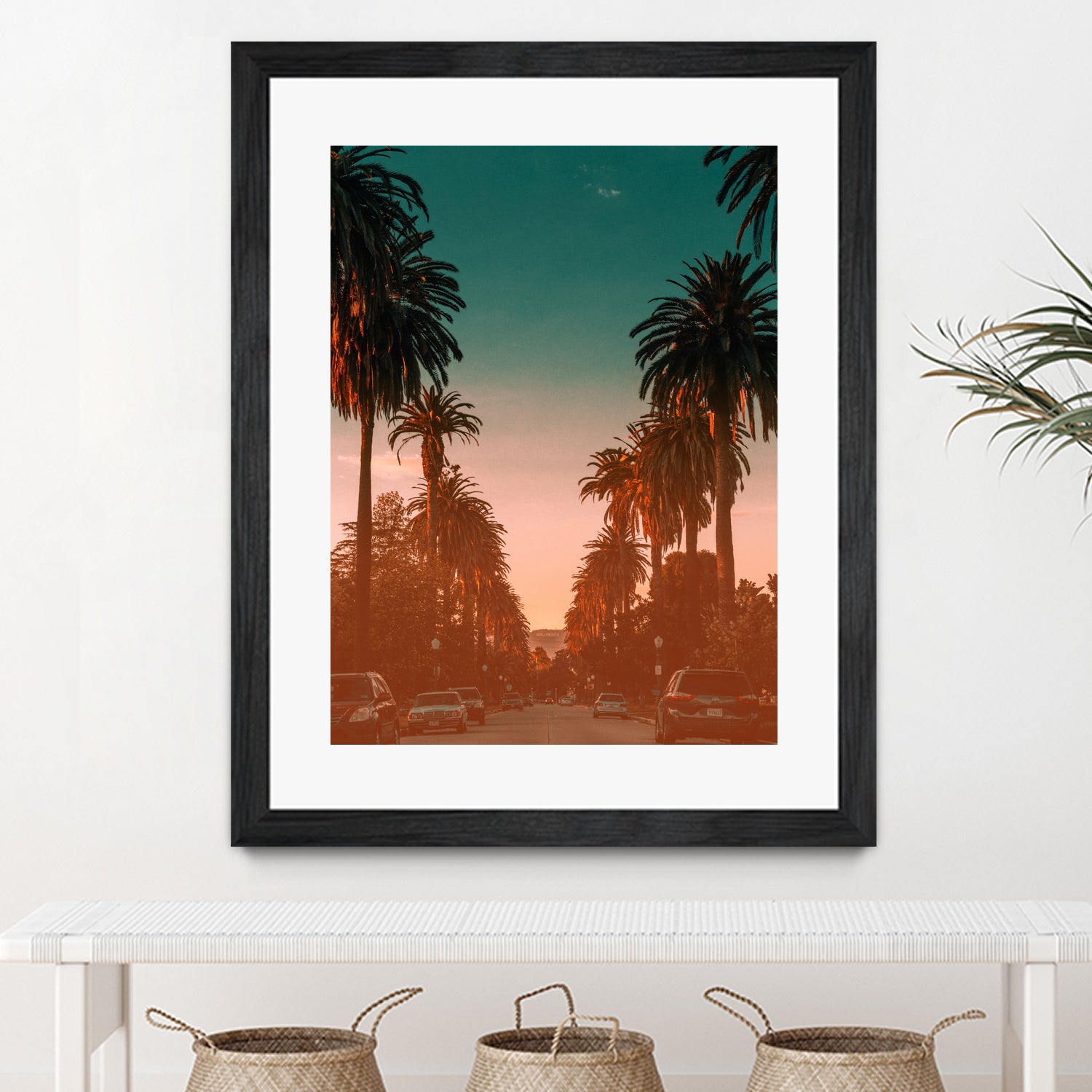 California Dreaming by Ben Angus on GIANT ART - orange photo illustration