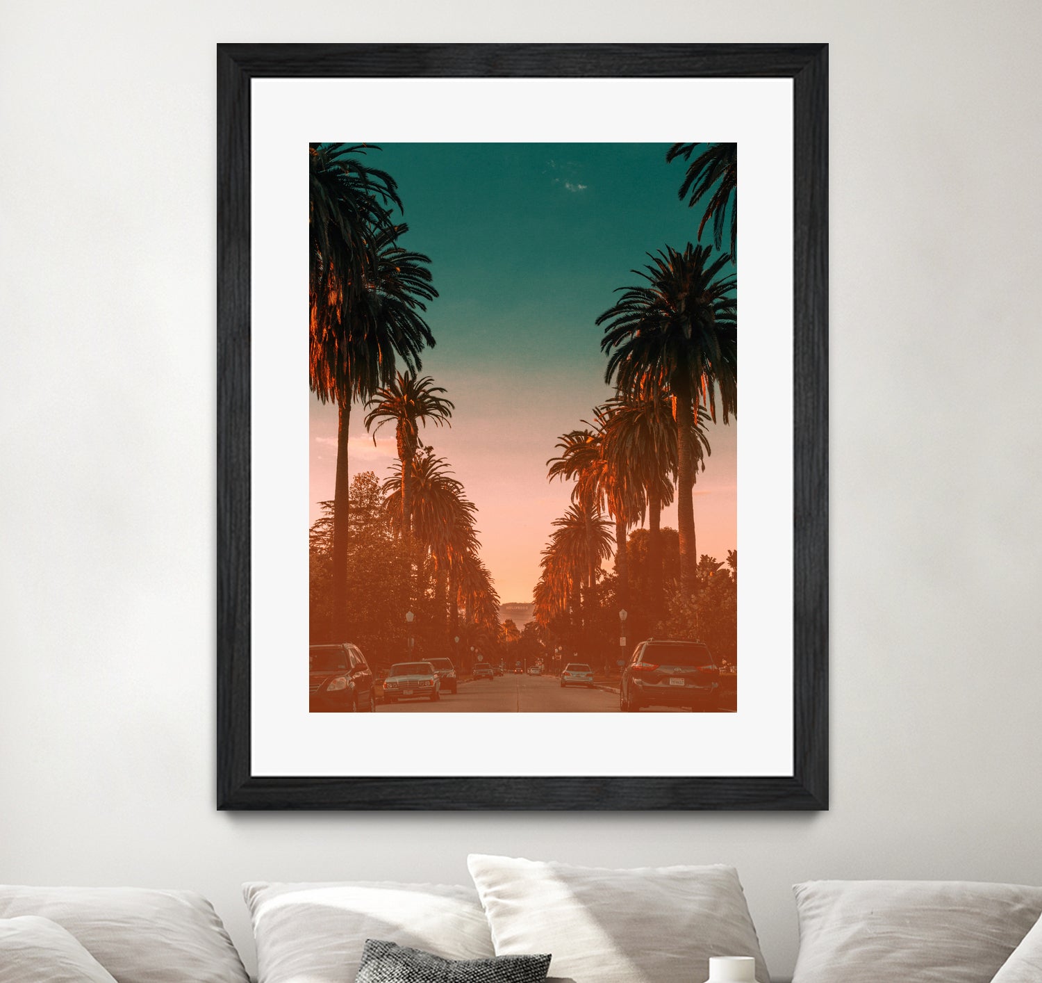 California Dreaming by Ben Angus on GIANT ART - orange photo illustration