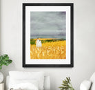 walter wheat grey sky by Katherine Blower on GIANT ART - gray digital painting