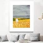 walter wheat grey sky by Katherine Blower on GIANT ART - gray digital painting