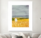 walter wheat grey sky by Katherine Blower on GIANT ART - gray digital painting