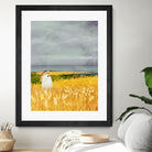 walter wheat grey sky by Katherine Blower on GIANT ART - gray digital painting