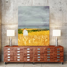 walter wheat grey sky by Katherine Blower on GIANT ART - gray digital painting