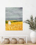 walter wheat grey sky by Katherine Blower on GIANT ART - gray digital painting