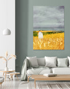 walter wheat grey sky by Katherine Blower on GIANT ART - gray digital painting