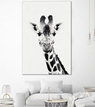 Giraffe by Menelaos Trompoukis on GIANT ART - white digital painting