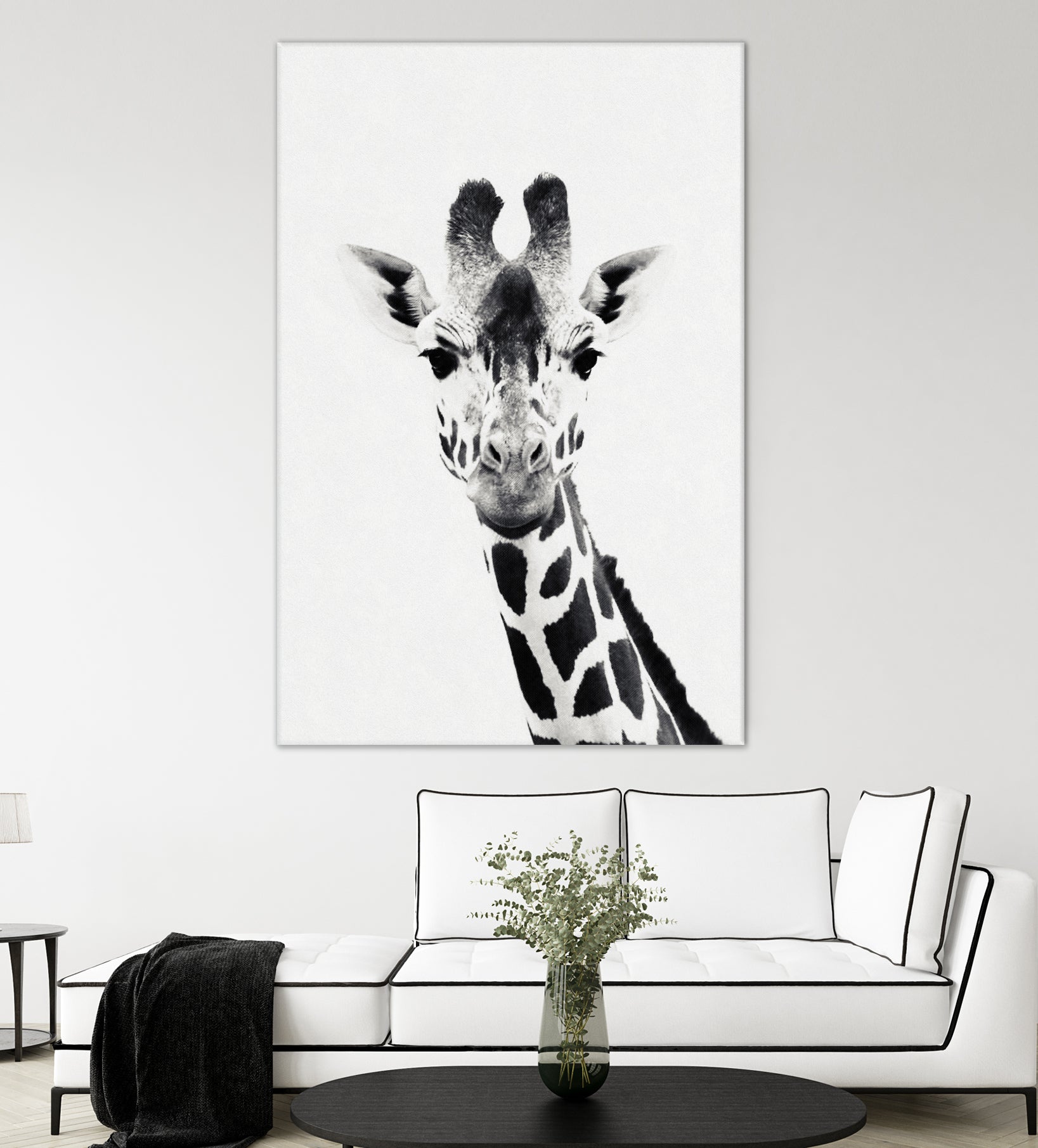 Giraffe by Menelaos Trompoukis on GIANT ART - white digital painting