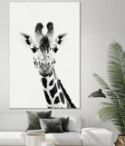 Giraffe by Menelaos Trompoukis on GIANT ART - white digital painting