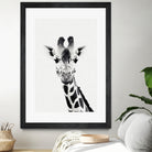 Giraffe by Menelaos Trompoukis on GIANT ART - white digital painting