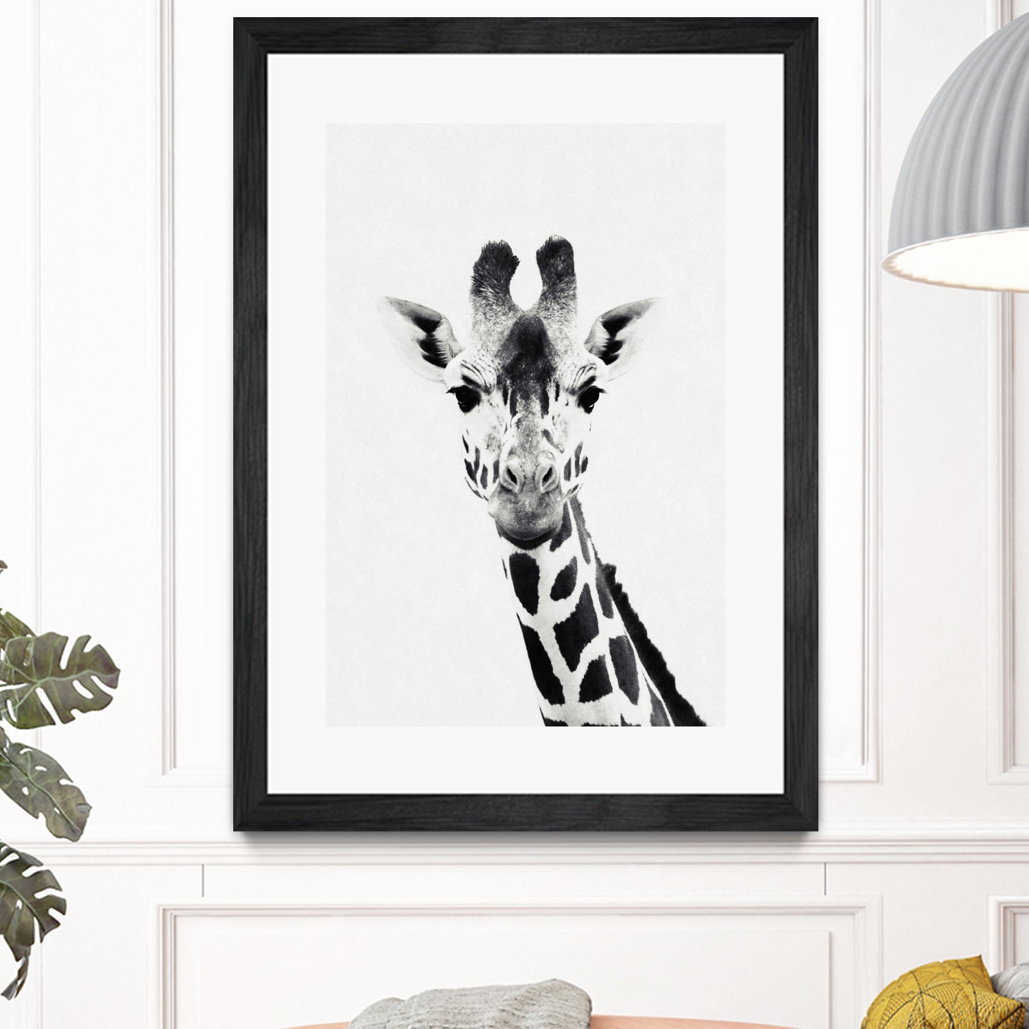 Giraffe by Menelaos Trompoukis on GIANT ART - white digital painting