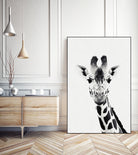 Giraffe by Menelaos Trompoukis on GIANT ART - white digital painting