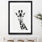 Giraffe by Menelaos Trompoukis on GIANT ART - white digital painting