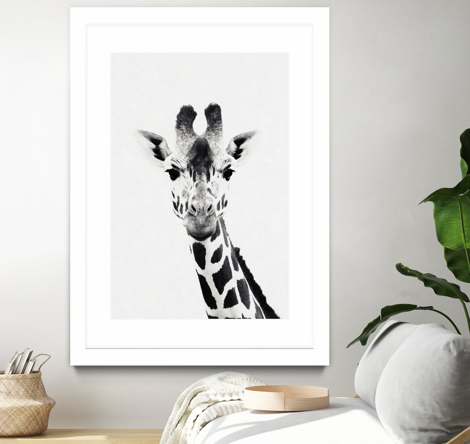 Giraffe by Menelaos Trompoukis on GIANT ART - white digital painting