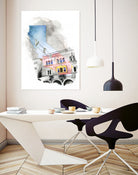 Venice, CA by Heather Perry on GIANT ART - gray mixed media