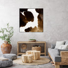 Beautiful Highland Cow Cowhide by Neli Dimitrova on GIANT ART - brown photo manipulation