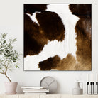 Beautiful Highland Cow Cowhide by Neli Dimitrova on GIANT ART - brown photo manipulation