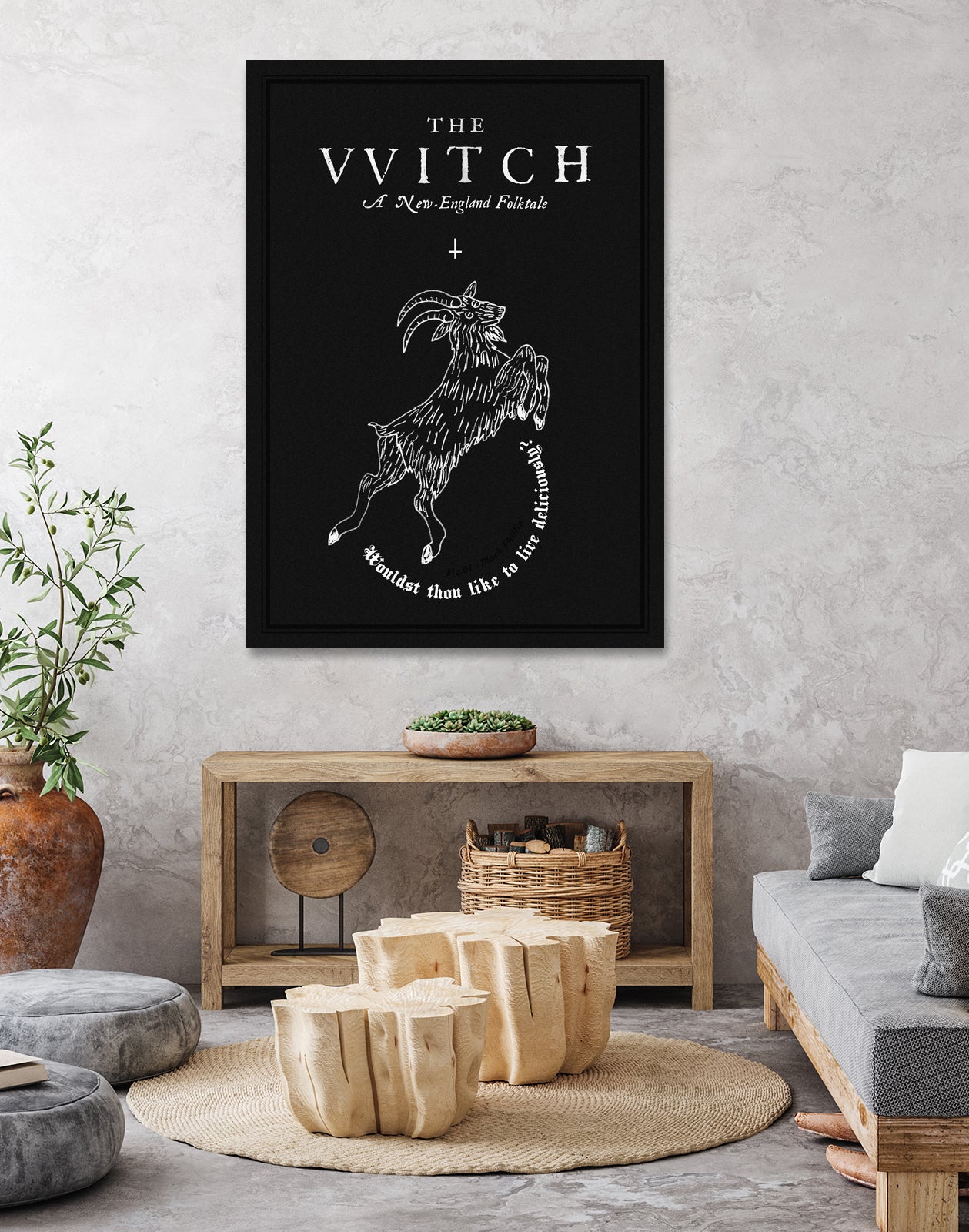 The Witch - Black Phillip by Juarez Tanure on GIANT ART - black digital painting