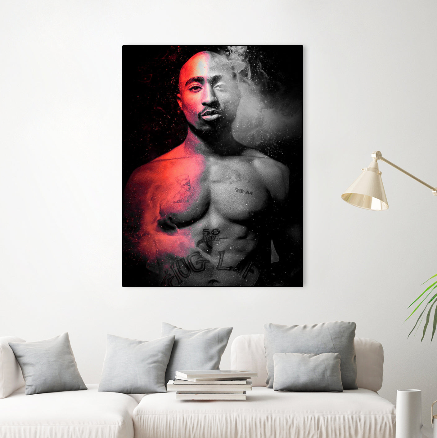 Tupac Shakur by erjas saga on GIANT ART - black character design