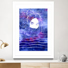 Nereid LXIX by Stevyn Llewellyn on GIANT ART - blue digital painting