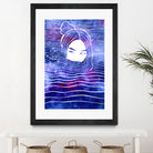 Nereid LXIX by Stevyn Llewellyn on GIANT ART - blue digital painting