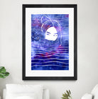 Nereid LXIX by Stevyn Llewellyn on GIANT ART - blue digital painting