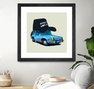 rideOrama wayne´s World by Camilo Suarez on GIANT ART - blue digital painting