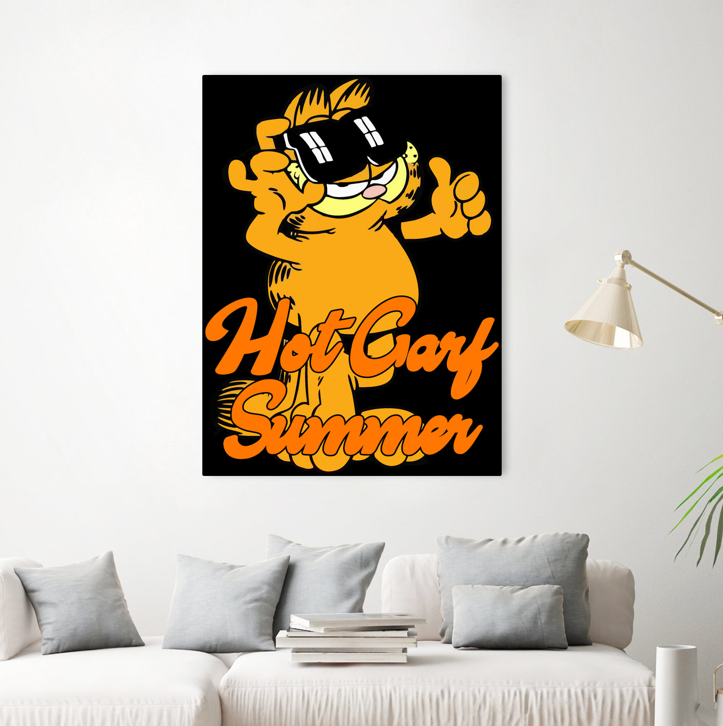 HOT GARF SUMMER by Denai Islam Sabanayo on GIANT ART - white vector illustration