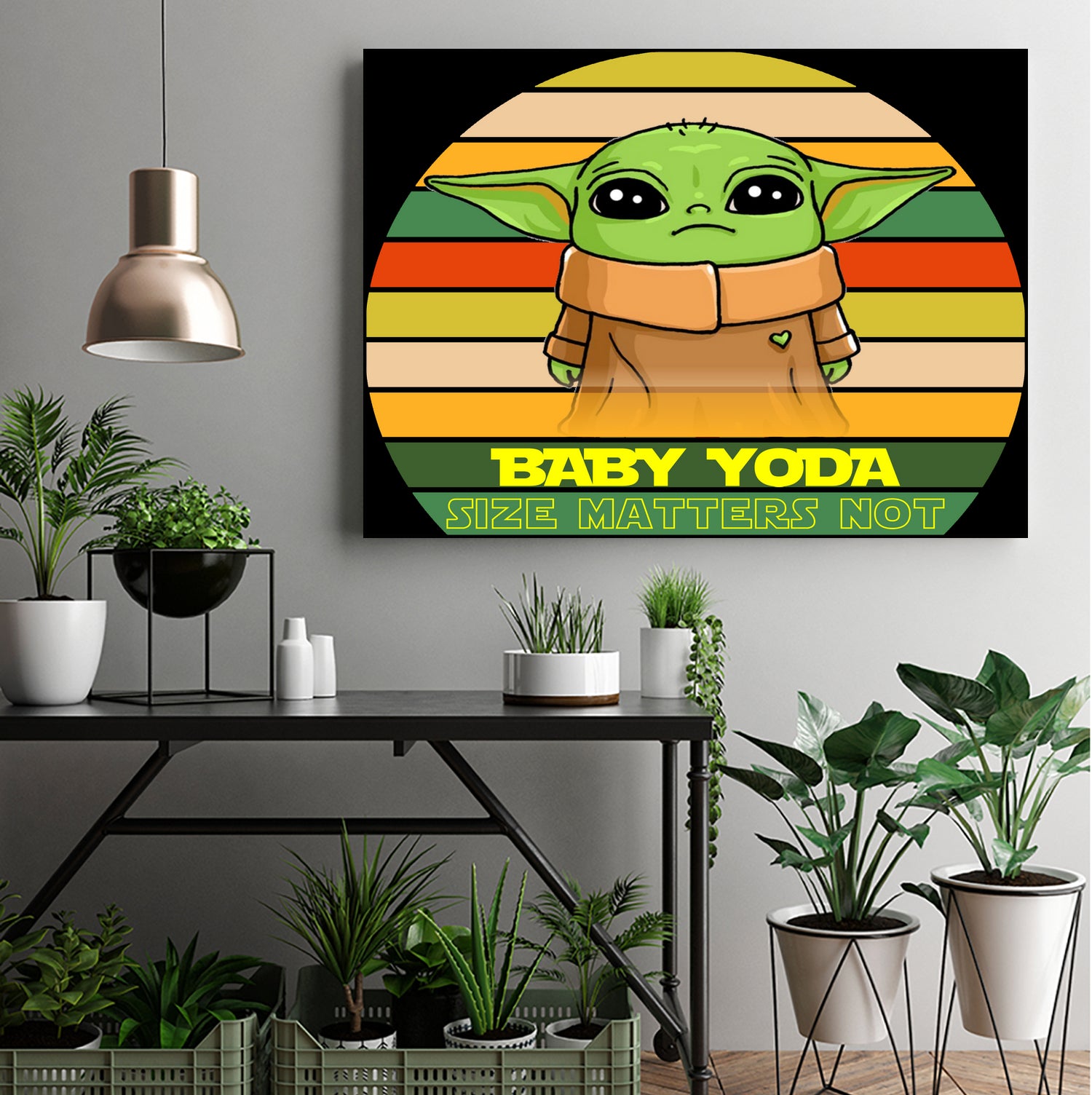 Baby Yoda by Syaiful Ulin Nuha on GIANT ART - black vector illustration