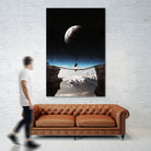 Perfect view by Menelaos Trompoukis on GIANT ART - blue digital painting