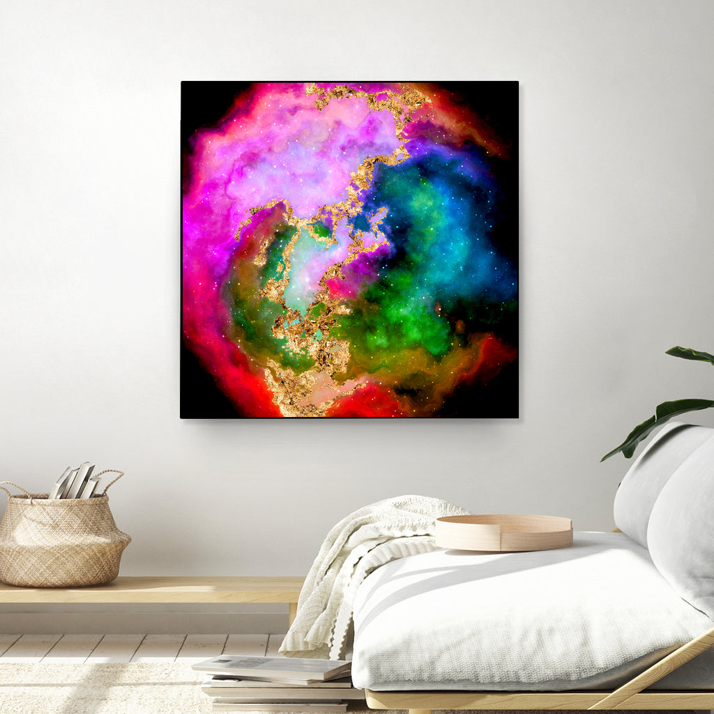 100 Nebulas in Space 006 by Raul Andre Petrasanta on GIANT ART - pink digital painting