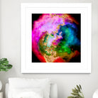 100 Nebulas in Space 006 by Raul Andre Petrasanta on GIANT ART - pink digital painting