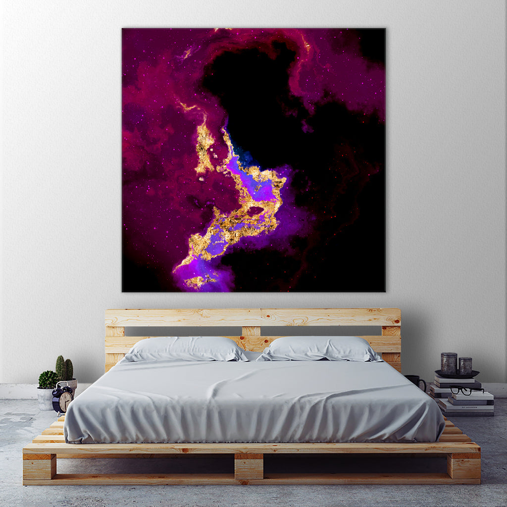 100 Nebulas in Space 018 by Raul Andre Petrasanta on GIANT ART - red digital painting