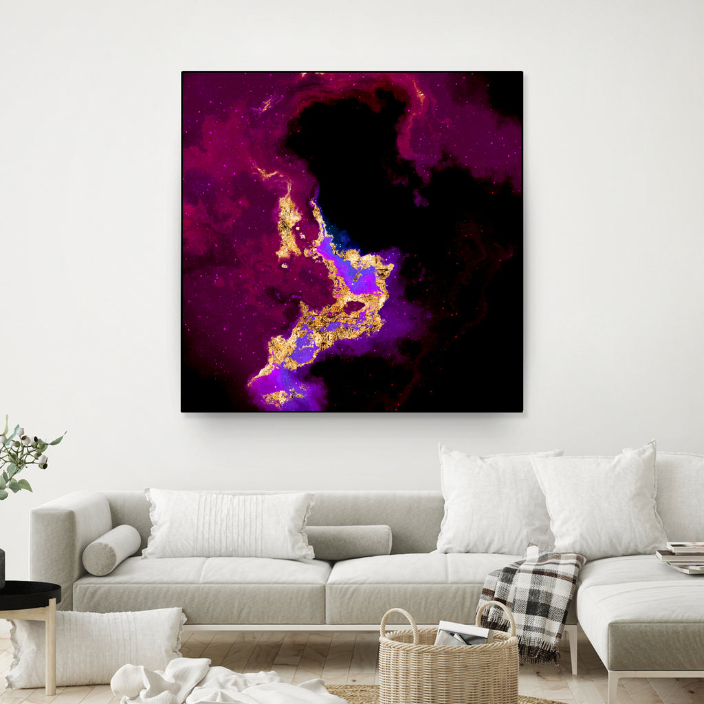 100 Nebulas in Space 018 by Raul Andre Petrasanta on GIANT ART - red digital painting