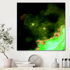 100 Nebulas in Space 028 by Raul Andre Petrasanta on GIANT ART - green digital painting