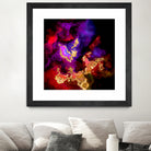 100 Nebulas in Space 058 by Raul Andre Petrasanta on GIANT ART - red digital painting