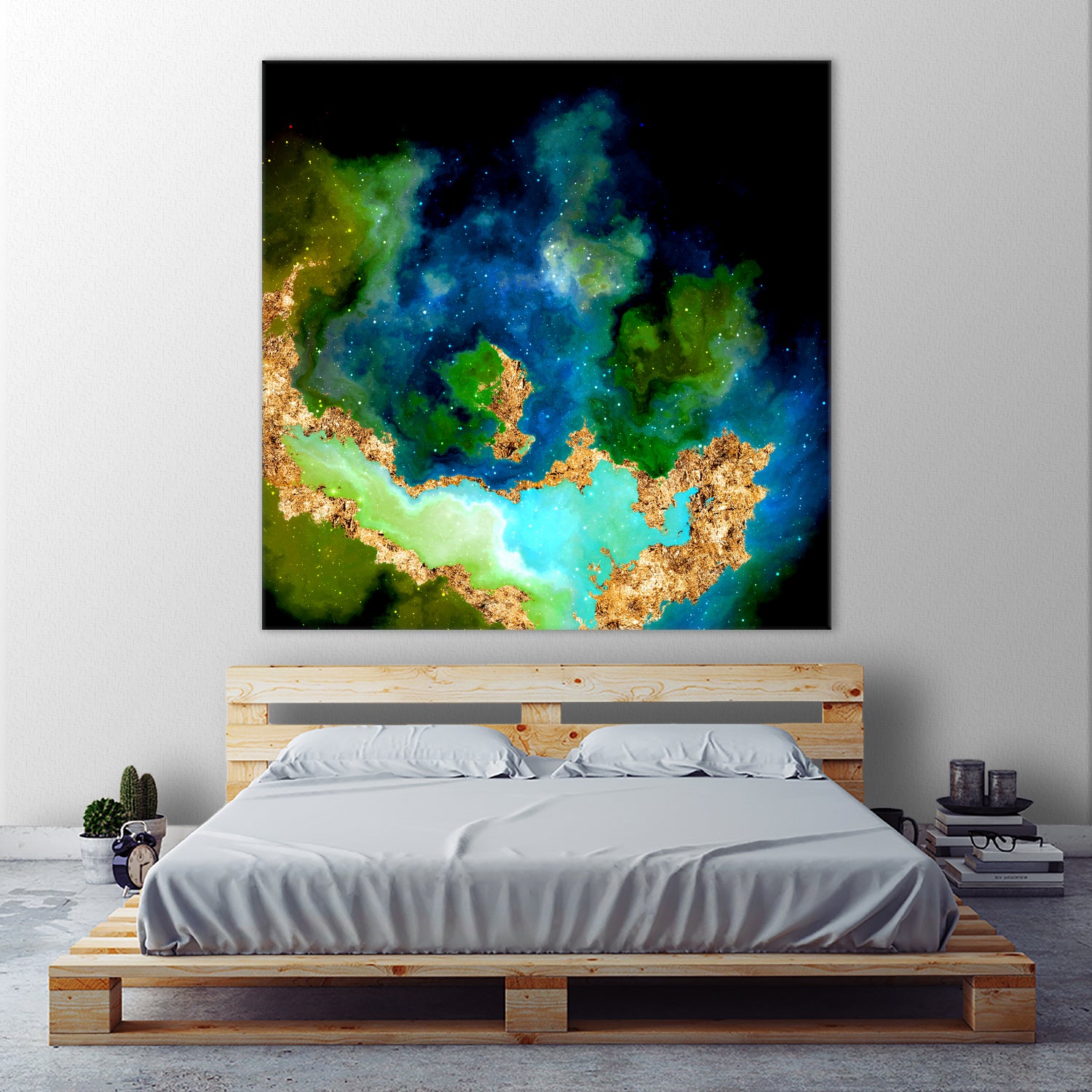 100 Nebulas in Space 064 by Raul Andre Petrasanta on GIANT ART - blue digital painting