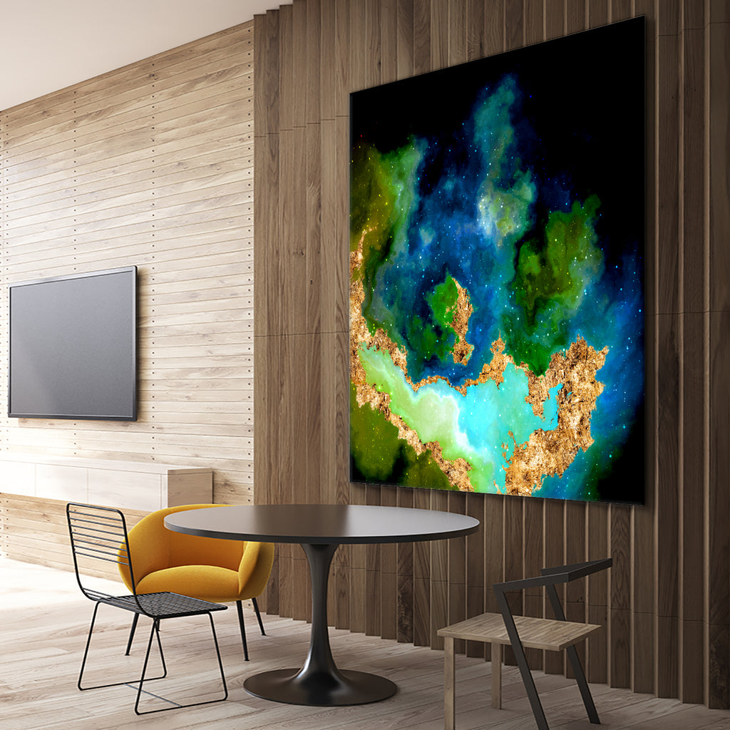 100 Nebulas in Space 064 by Raul Andre Petrasanta on GIANT ART - blue digital painting