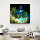 100 Nebulas in Space 064 by Raul Andre Petrasanta on GIANT ART - blue digital painting