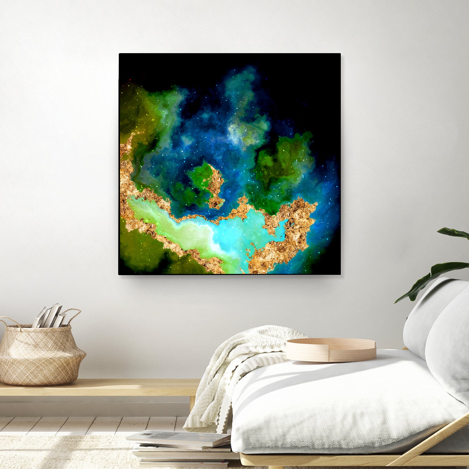 100 Nebulas in Space 064 by Raul Andre Petrasanta on GIANT ART - blue digital painting