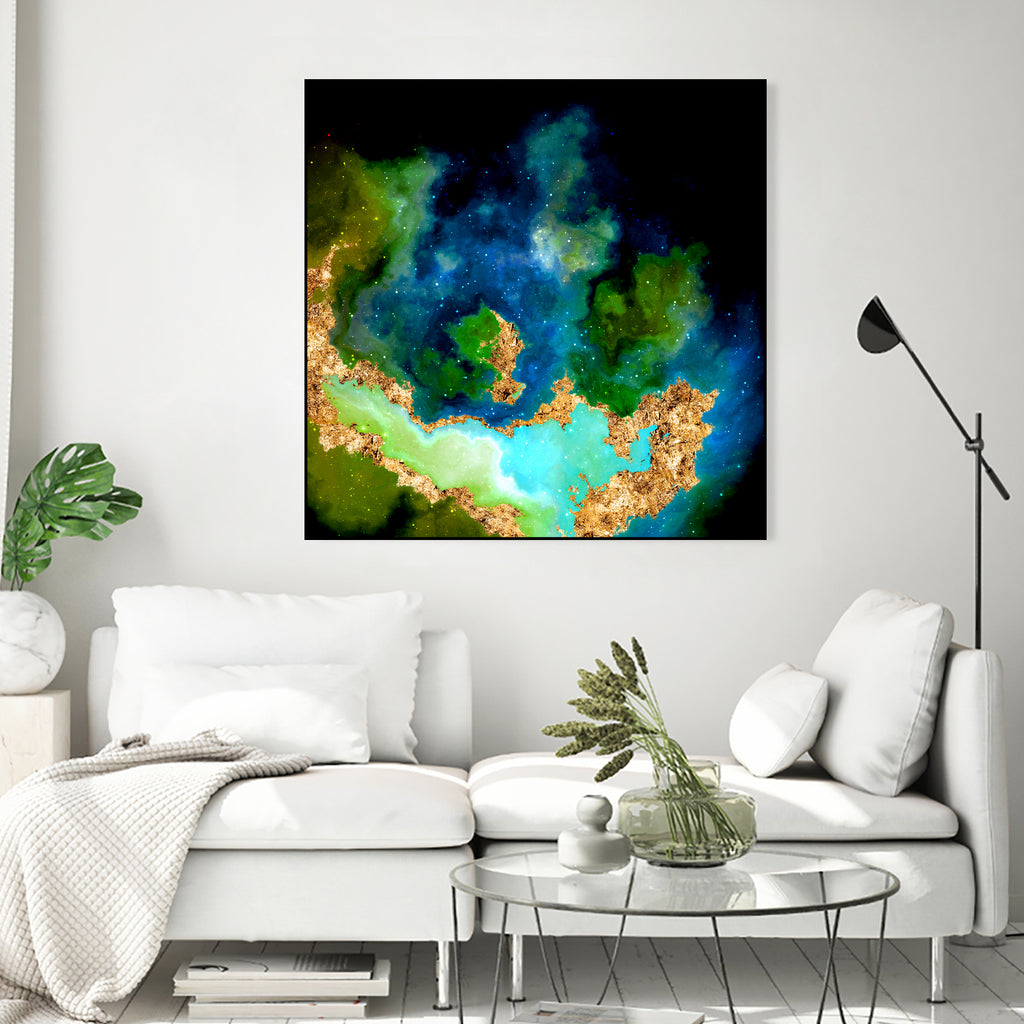 100 Nebulas in Space 064 by Raul Andre Petrasanta on GIANT ART - blue digital painting