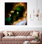 100 Nebulas in Space 079 by Raul Andre Petrasanta on GIANT ART - yellow digital painting