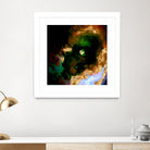 100 Nebulas in Space 079 by Raul Andre Petrasanta on GIANT ART - yellow digital painting