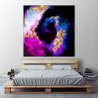 100 Nebulas in Space 088 by Raul Andre Petrasanta on GIANT ART - blue digital painting