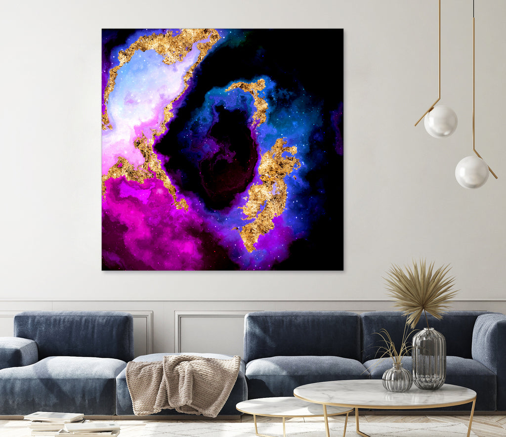 100 Nebulas in Space 088 by Raul Andre Petrasanta on GIANT ART - blue digital painting