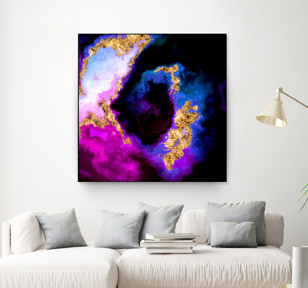 100 Nebulas in Space 088 by Raul Andre Petrasanta on GIANT ART - blue digital painting