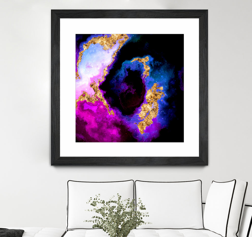 100 Nebulas in Space 088 by Raul Andre Petrasanta on GIANT ART - blue digital painting