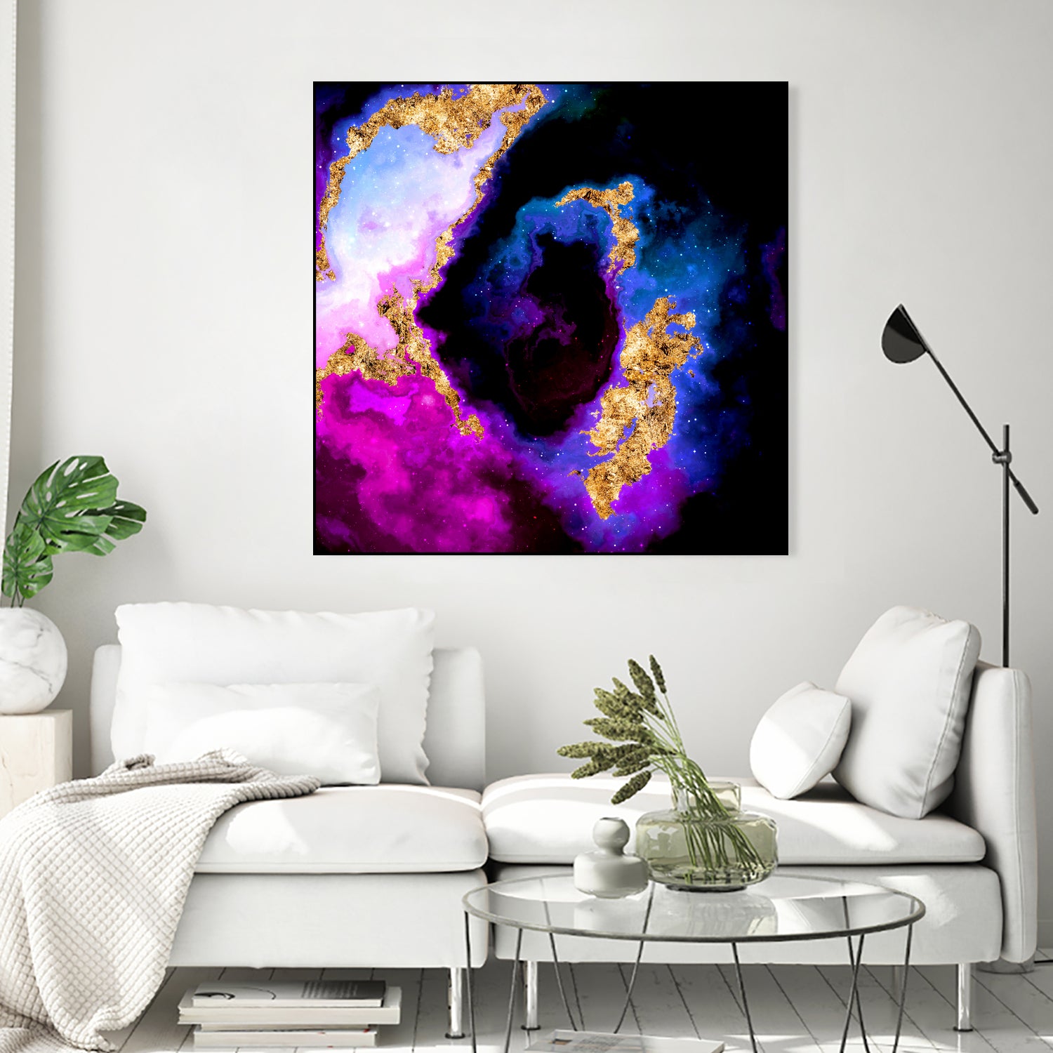 100 Nebulas in Space 088 by Raul Andre Petrasanta on GIANT ART - blue digital painting