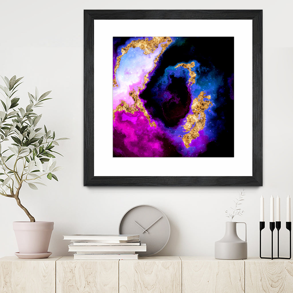 100 Nebulas in Space 088 by Raul Andre Petrasanta on GIANT ART - blue digital painting